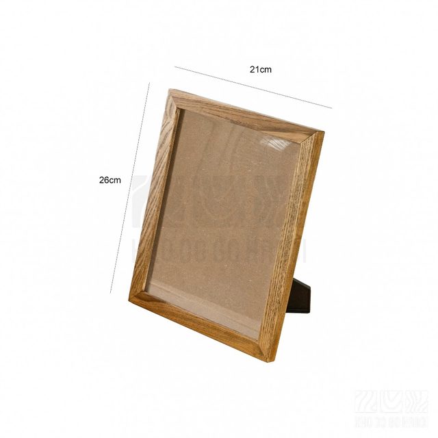 Khung ảnh viền bằng 21x26cm màu sáng